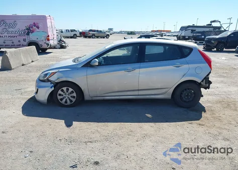 2015 Hyundai Accent Gs from USA, damaged, VIN KMHCT5AE6FU213107